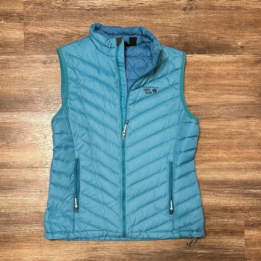 Mountain Hardwear Blue Quilted Vest